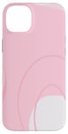 Coque pour iPhone 14 Plus Art minimaliste de couleur neutre rose clair