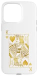 Coque pour iPhone 15 Pro Max Cartes de poker Lucky Knight King of Hearts Game Casino