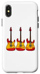 iPhone X/XS Electric Guitar Spanish Flag Guitarist Musician Spain Case