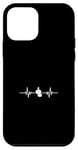 Coque pour iPhone 12 mini Air Hockey Joueur Air Hockey Heartbeat