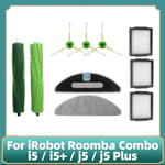 Tillbehör för iRobot Roomba Combo i5/i5+/J5/J5Plus robotdammsugare