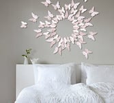 Extsud 12 Pcs DIY 3D Papillons Stickers Muraux Stiker Mural Autocollants Maison Décor Style Moderne Bricolage Art Papillon Home Décoration avec Cristal Central pour Garderie,Salon,Chambre,Bébé,Enfant