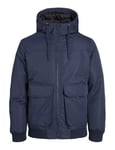 JACK & JONES Jjconstruct Bomber Blouson, Blazer Bleu Marine, M Homme