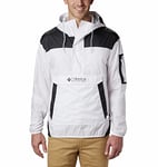 Columbia Homme Challenger Windbreaker Veste L g re Coupe Vent, White, Black, XS EU