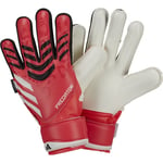 adidas Målvaktshandske Predator Match Fingersave Pure Victory - Pure Ruby/Svart/Vit Barn, storlek 6