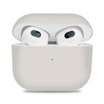 Apple AirPods (3 Gen.) Silikonfodral - stenfärg