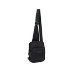 Hexagona - Sac monobretelle - Compatible téléphone Portable - pour Homme - Collection Berlin - Noir