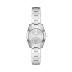 DKNY Montre Nolita à trois aiguilles, en acier inoxydable, bicolore, pour femme, NY6680