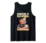 Funny Vinyl Record Art Vinyl Records Lover Album Men Women Tank Top