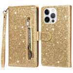 Trolsk Glitter Wallet (iPhone 14 Pro Max) - Gull