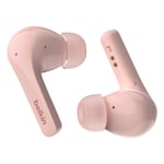 Belkin SoundForm Motion 2 True Wireless Headphones (Pink)