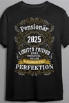 Dunken Pensionär bara originaldelar - T-shirt (Dam,5XL,2025)