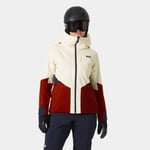 Helly Hansen Women's Kvitfjell Race Insulated Ski Jacket Beige L