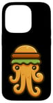 iPhone 14 Pro Octopus Burger Sea Food Kraken Tentacle BBQ Octopuses Case