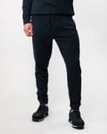 Boss Orange Sestart Mens Cotton-Terry Tracksuit Bottoms With Logo Patch NOS - Dark Blue - Size Large