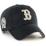 Casquette '47 Brand  47 CAP MLB BOSTON RED SOX DOUBLE UNDER CLEAN UP BLACK