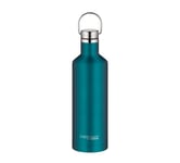 TC TRAVELER BOTTLE 0.50 L, Teal, Stainless Steel Thermos Flask, 12 Hours Hot / 24 Hours Cold, Completely Leak-Proof for School, Office, Direct Stainless Steel Drinking, Water Bottle with Handle, Water