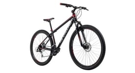 Vtt semi rigide 29   xceed noir rouge tc 50 cm ks cycling