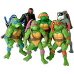 6 kpl Ninja Turtles Toimintahahmo Sarjakuva Turtle Ninja Lelut lapsille Anime Figuurinukke Syntymäpäivälahjat