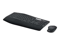 Logitech Performances du MK850 - Ensemble clavier et souris - sans fil - Bluetooth, 2.4 GHz - Nordique