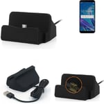 Docking Station for Asus ZenFone Max Pro (M1) black charger Micro USB Dock Cable