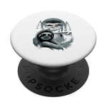 Paresseux Enlèvement OVNI Meme Alien PopSockets PopGrip Adhésif