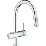 GROHE MINTA engreppsblandare 223mm pip 1 hål t/kv m/pip/outtr.br me