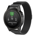 Garmin Fenix 8 43mm Armband Milanese Loop, Svart