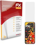 atFoliX 3x Screen Protection Film for Huawei Pura 70 matt&shockproof