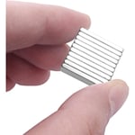 Sällsynta jordartsmagneter, 20 extra starka neodymmagneter för gör-det-själv, hantverk, vetenskap och industri-20X10X2mm