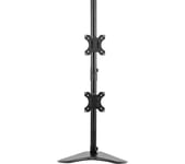 FELLOWES Professional Series Dual Arm Full Motion 32" Monitor Stand - Black