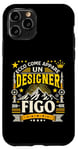 Coque pour iPhone 11 Pro Un Designer Figo - Idee Regalo Per Graphic Designer