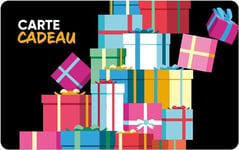 E-carte cadeau Fnac Darty Noire 125E