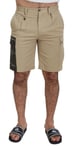 Shorts Beige En Coton Cargo Bermuda DOLCE & GABBANA IT44/W30/XS 900USD