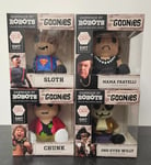 HANDMADE BY ROBOTS Knit Figures x4  Goonies Sloth, Chunk, Mama & One-Eyed Willy