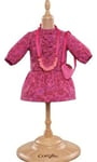 robe fleurs et accessoires corolle petit poupon 36cm