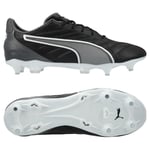 PUMA King Pro Sg Eclipse - Sort/hvit/cool Dark Gray - Vått Gress (Sg), størrelse 45