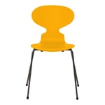 Fritz Hansen - Myran 3101 True Yellow Lackad/Warm Graphite - Matstolar - designer_arne_jacobsen - Gul - Metall/Trä