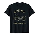 Funny RC Test Pilot Remote Controlled Model Plane Hobby Gift T-Shirt