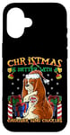 iPhone 16 Christmas Is Better With A King Charles Spaniel Santa Claus Case