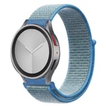 Nylon för Samsung Galaxy Watch 6/5/ pro/4/Classic/active 2 43-47-40-44mm 20mm/22mm sportarmband huawei gt 2/e/3 rem 14 Taboc blue 20mm watch band