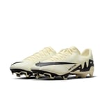 Nike Football Soccer Shoe Zoom Vapor 15 Academy FG/MG, Lemonade/Black, DJ5631-700, 45 EU (M 11 US)