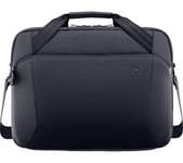 DELL EcoLoop Pro Slim Briefcase 15.6" Laptop Messenger Bag - Black, Black