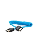 KONDOR BLUE COILED FULL HDMI CABLE 30-60CM