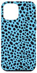 Coque pour iPhone 14 Plus Motif bleu guépard