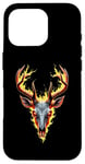 iPhone 16 Pro Hunting Hunting Deer Antlers Flaming Antlers for a Hunter Case