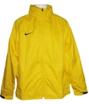 NEW Nike STORM FIT Rain Jackets Packable with Retractable Hood Yellow Medium