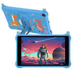 Blackview Tab 5 Kids Tablet 8 inch Tablet for Kids Android Tablet 5GB+64GB/ 1TB TF, 5580mAh, HD+ IPS Screen Kids Tablets with Parental Control Mode, Bluetooth, WIFI, Kid-Proof Case - Blue