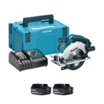 Makita DSS611RGJ-2 18v LXT 165mm Circular Saw (2x6Ah)