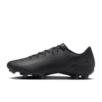 Nike Homme Zoom Vapor 16 Academy FG/MG Soccer Shoe, Black/Black-Deep Jungle, 45.5 EU